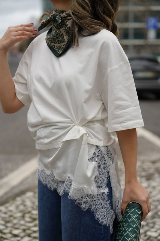 T-shirt Celine - Branca