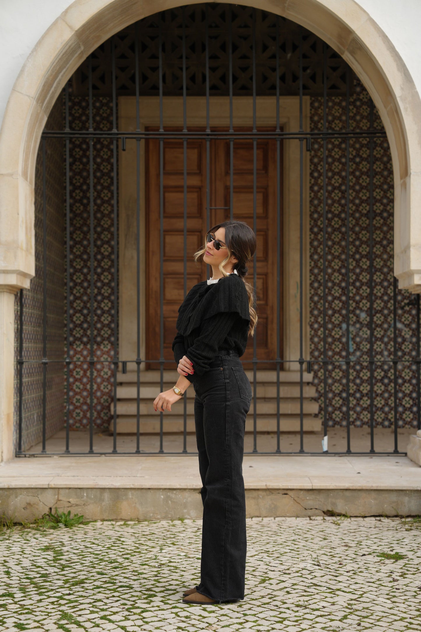 Camisola de Malha Blair - Preta