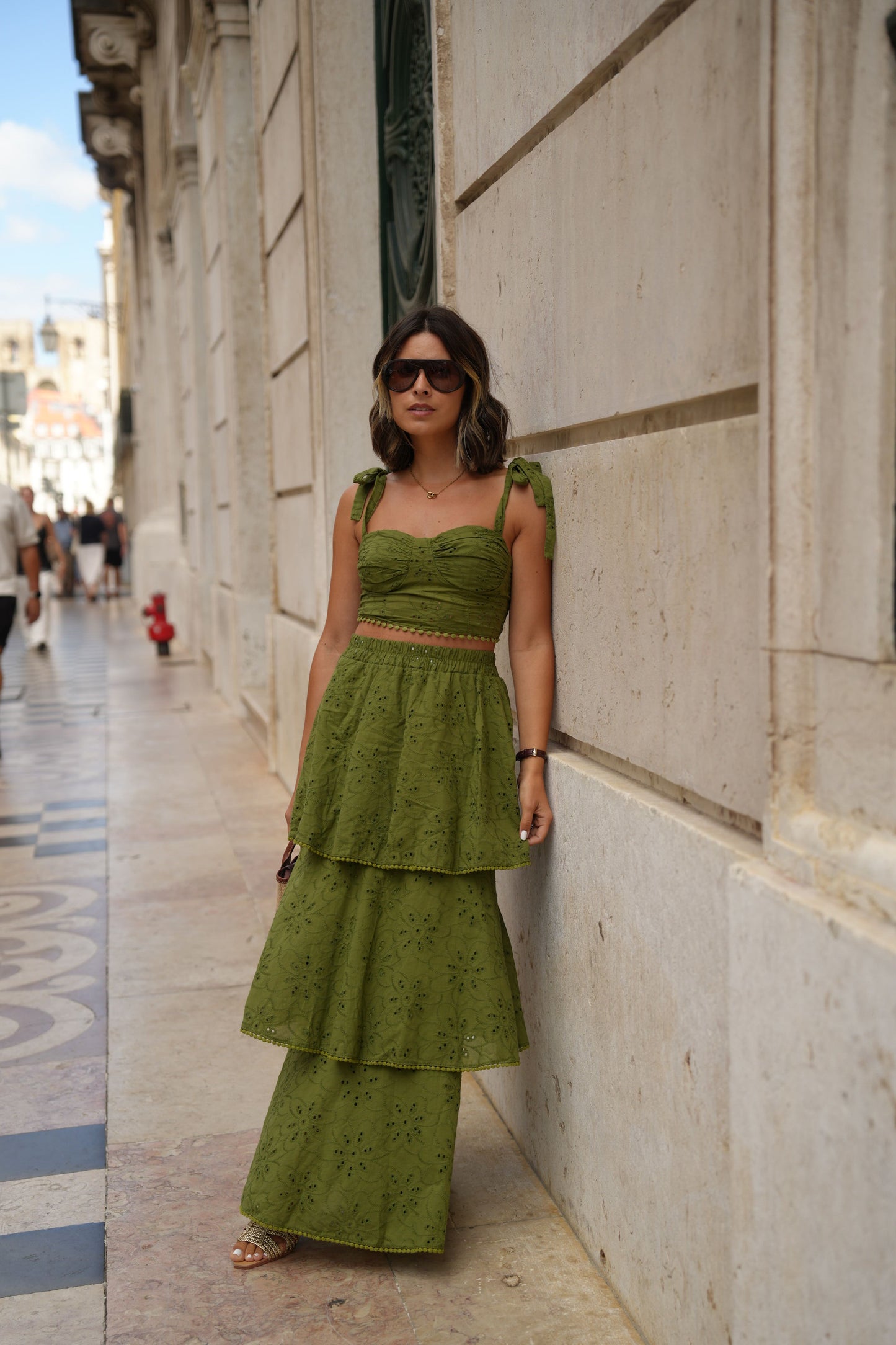 Conjunto Paloma - verde