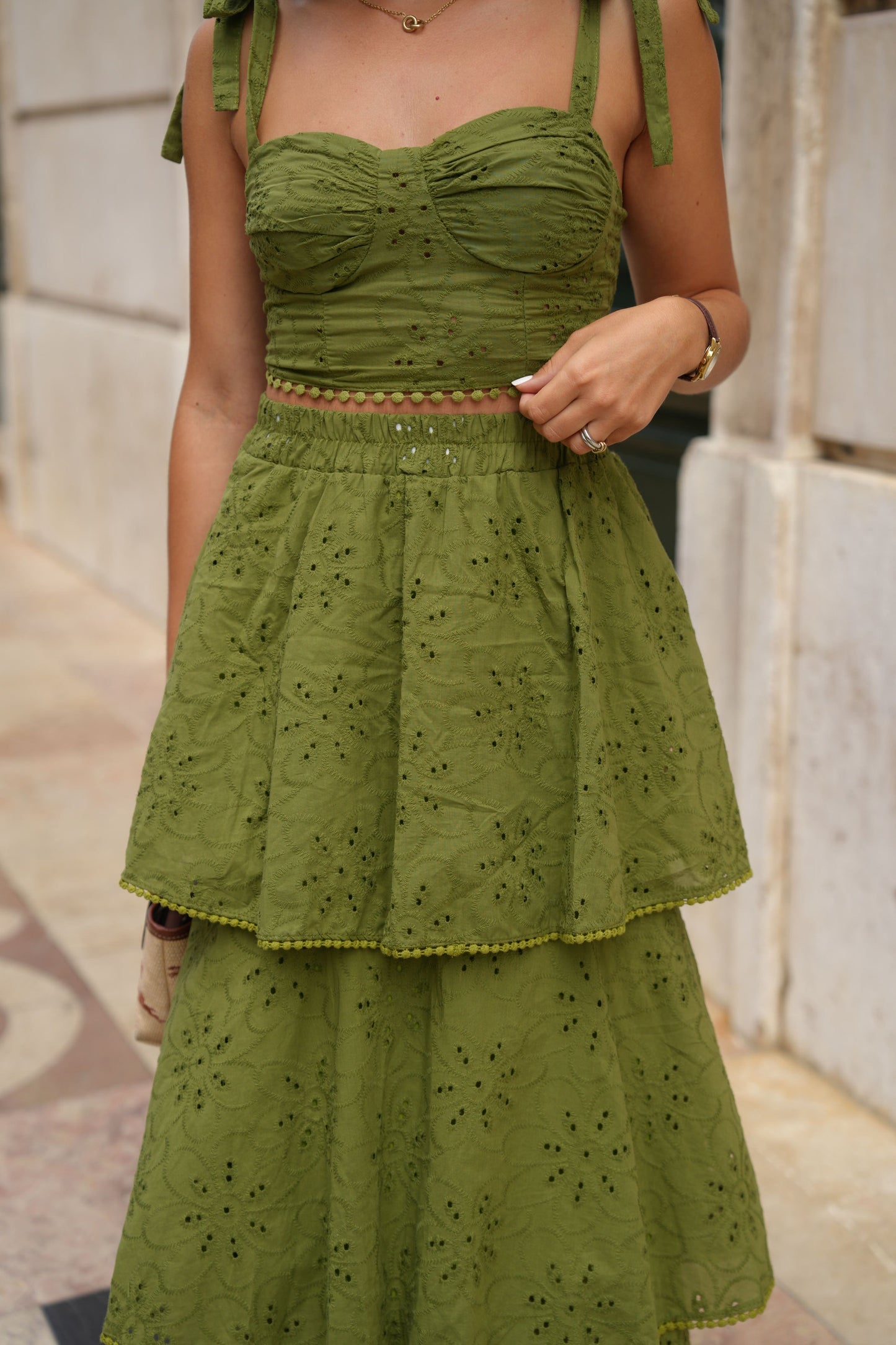 Conjunto Paloma - verde