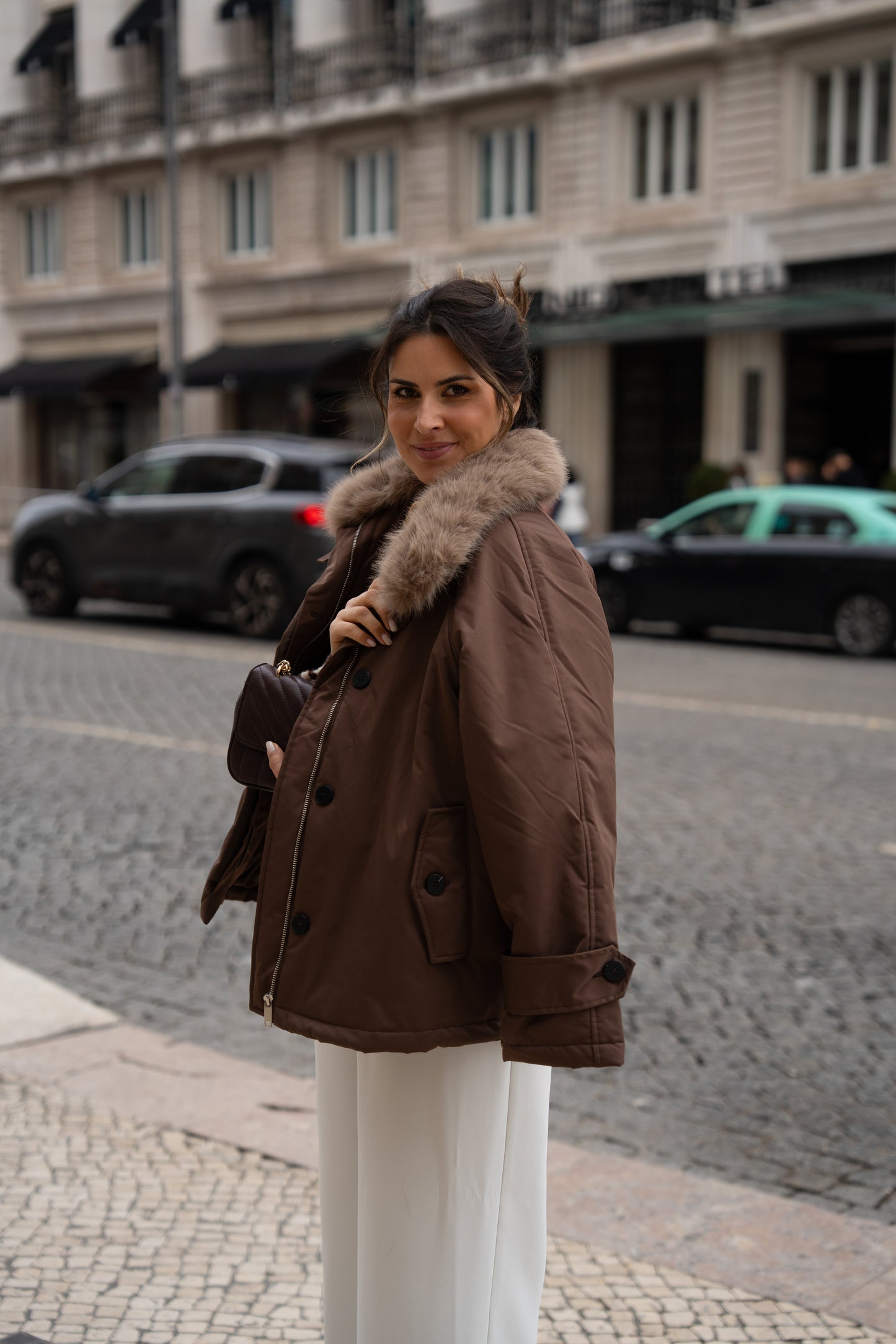 Casaco Alcochoado Cocoa