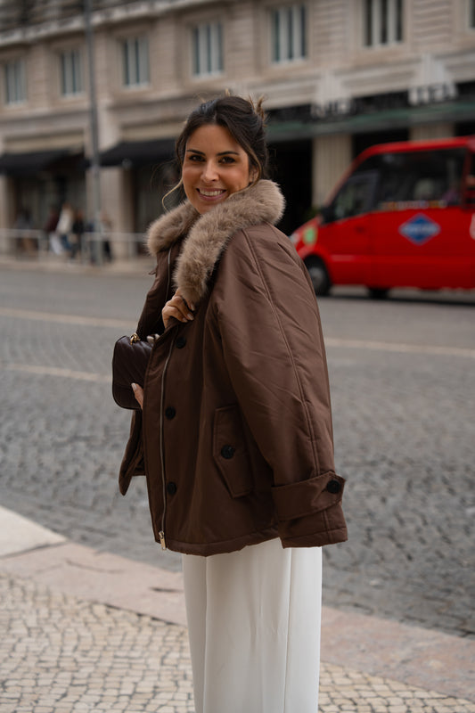 Casaco Alcochoado Cocoa